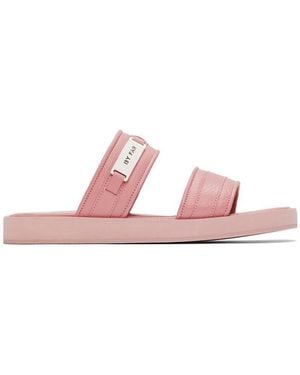 BY FAR Easy Leather Sandals - Pink