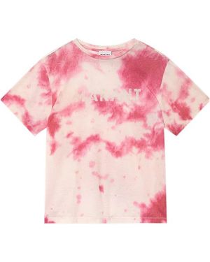 Isabel Marant Isabel Marant Étoile Zewel Tie-Dyed Crewneck T-Shirt - Pink
