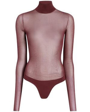 KHAITE Tallin Bodysuit - Pink