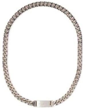Prada Chain Jewels Necklace - Metallic