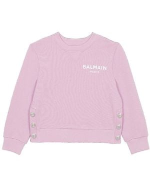 Balmain Paris Sweatshirt - Pink