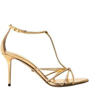 Mach & Mach Opentoe Stilettoheel Sandal - Metallic