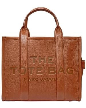 Marc Jacobs Logo Shoulder Bag - Brown