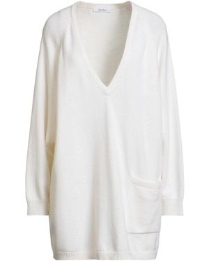 Max Mara Lightweight Knit Sweater - White