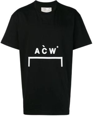 A_COLD_WALL* Logo Short-Sleeved T-Shirt - Black