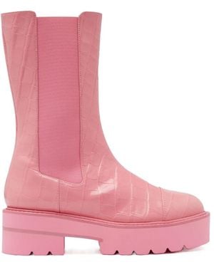 Stuart Weitzman Presley Ultralift Bootie - Pink