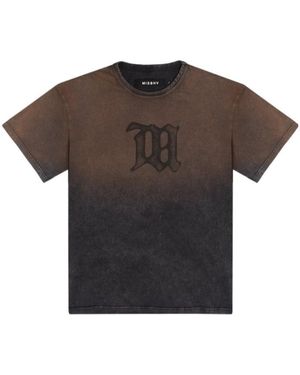 MISBHV Sunrise Washed Signature T-Shirt - Brown