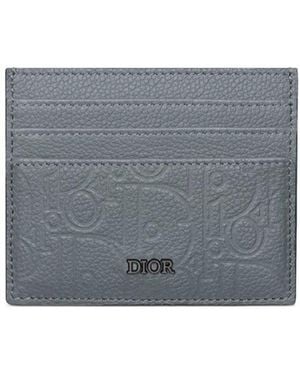 Dior Card Holder - Grey