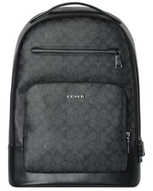 COACH Zippered Backpack - Grey