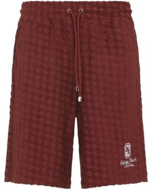 Amiri Logo Embroidered Drawstring Shorts