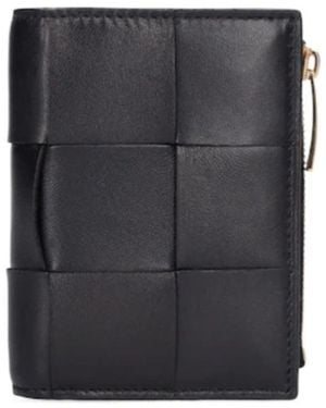 Bottega Veneta Logo Wallet - Gray