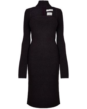 Bottega Veneta Minimalist Mini Dress - Black