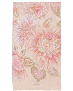 Ferragamo Printed Scarf - Pink