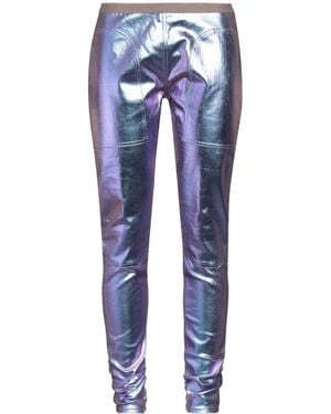 Rick Owens Colourful Shiny Skinnyfit Jeans - Blue