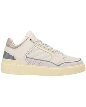 Balmain B-Court Lace-Up Trainers - Natural