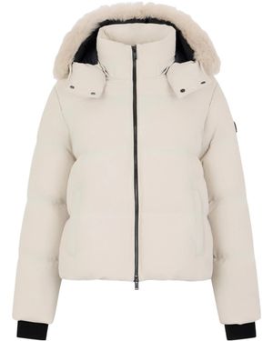 Moose Knuckles Nyluxe Misti Puffer Jacket - Natural