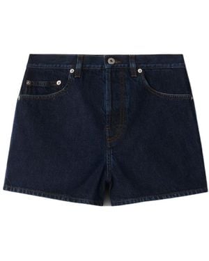 Burberry Denim Shorts - Blue