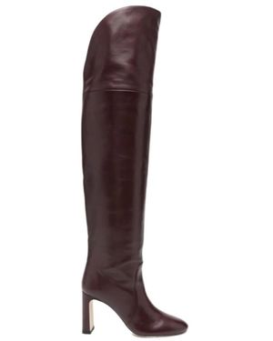 Stuart Weitzman Round-Toed Boots - Brown