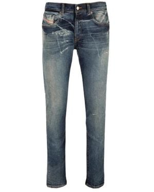 DIESEL Belt-Loop Jeans - Blue
