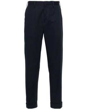 Dries Van Noten Belt-Loop Casual Trousers - Blue