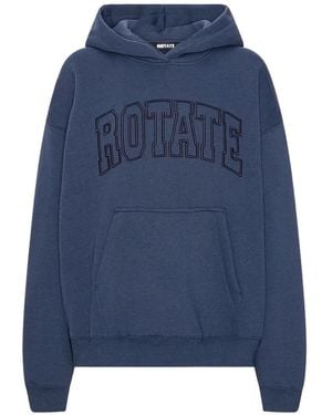 ROTATE BIRGER CHRISTENSEN Long-Sleeve Sweatshirt - Blue
