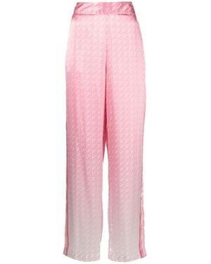 CASABLANCA Straight-Leg Casual Pants - Pink