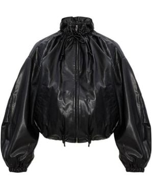 Isabel Marant Marant Étoile Neela Faux Leather Jacket - Black