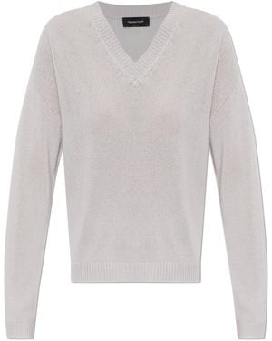 Fabiana Filippi Long-Sleeved Jumper - White