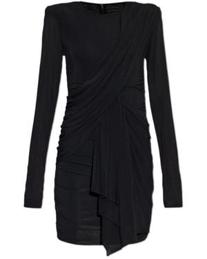 オールインワン・サロペット Isabel Marant Etoile Lace Mini Dress In Black Viscose Crepe Isabel Marant Etoile Black Linen Blend Wrap On Mini Dress S