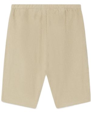 Bonpoint Elasticated-Waistband Corduroy Pants - Natural