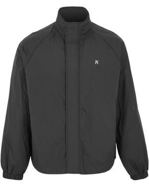 Represent High-Neck Jacket - Gray