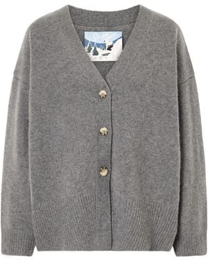 arch4 Cashmere Cardigan - Grey