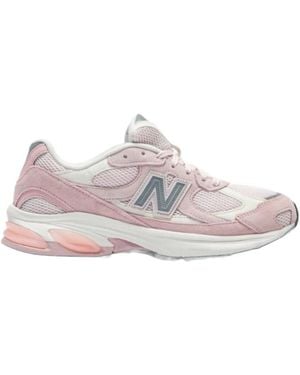New Balance Lace-Up Trainers - Grey
