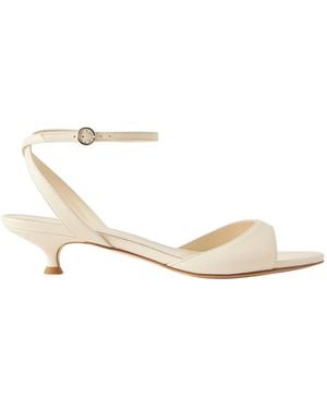 Aeyde Leather Sandals - White