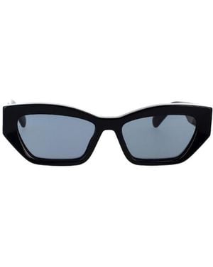 Stella McCartney Eyewear Cat-Eye Frame Sunglasses - White