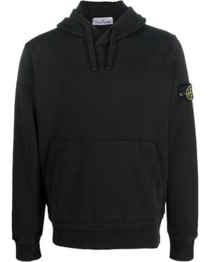 Stone Island Long-Sleeved Sweatshirt - Black