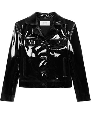 Celine Straight Blouson Jacket - Black