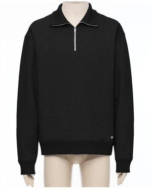 Valentino Long-Sleeve Knit Top - Black