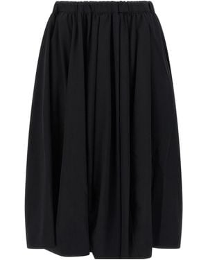 Comme des Garçons Comme Des Garçons Pleated Skirt - Black