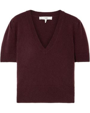 FRAME Gathered Short Sleeve Jumper