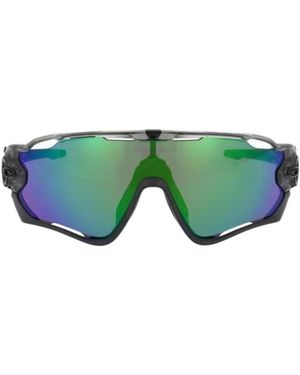 Oakley Shield-Shaped Sunglasses - Green