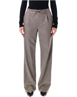 Loulou de Saison Harlem Drawstring Trousers - Grey
