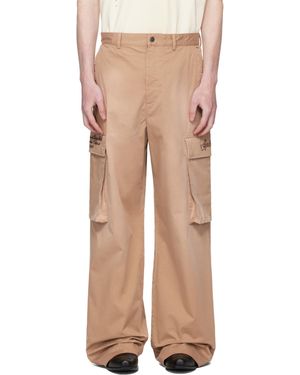 Amiri Belt Loops Slacks - Natural