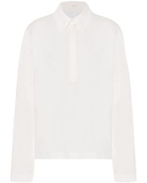 The Row Long-Sleeved Tops - White