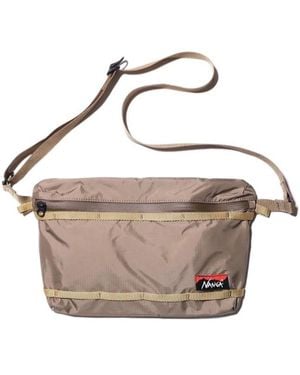 NANGA Zippered Shoulder Bag - White