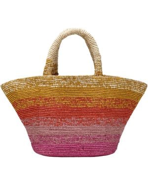 Manebí Sunset Glow Panier Bag - Pink