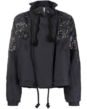 Isabel Marant Kalassia Embroidered Jacket - Black