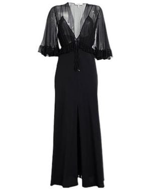 Chloé Chiffon Dress - Black