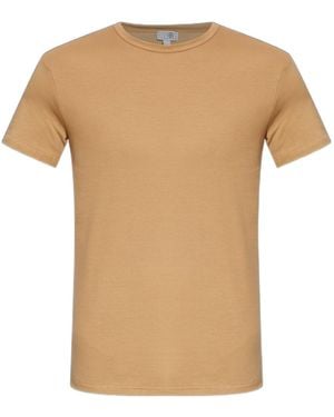 MM6 by Maison Margiela Short-Sleeve T-Shirt - Natural