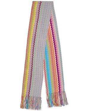 Missoni Tassel Scarf - White